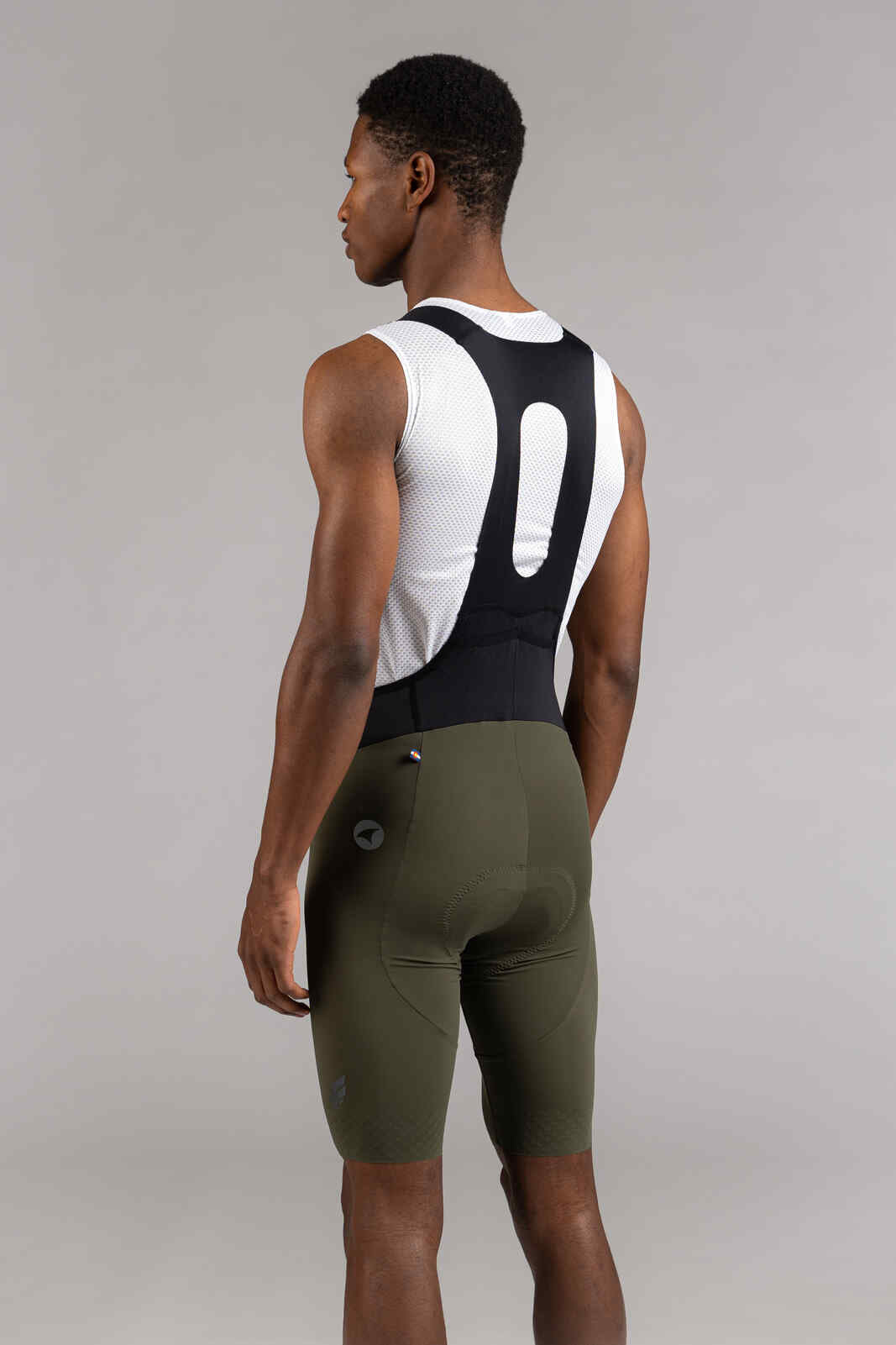 Men's Olive Green Featherweight Flyte Cycling Bibs