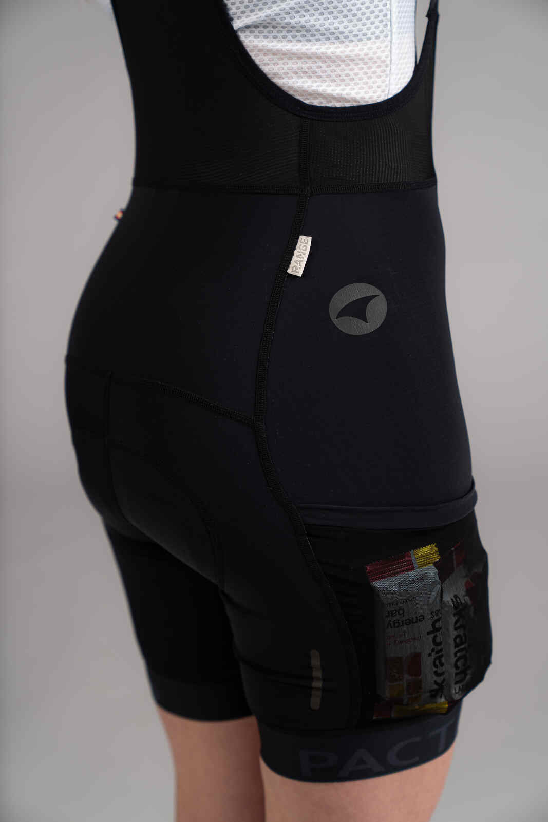 Women's Bike Shorts with Pockets - Mesh Thigh Pocket