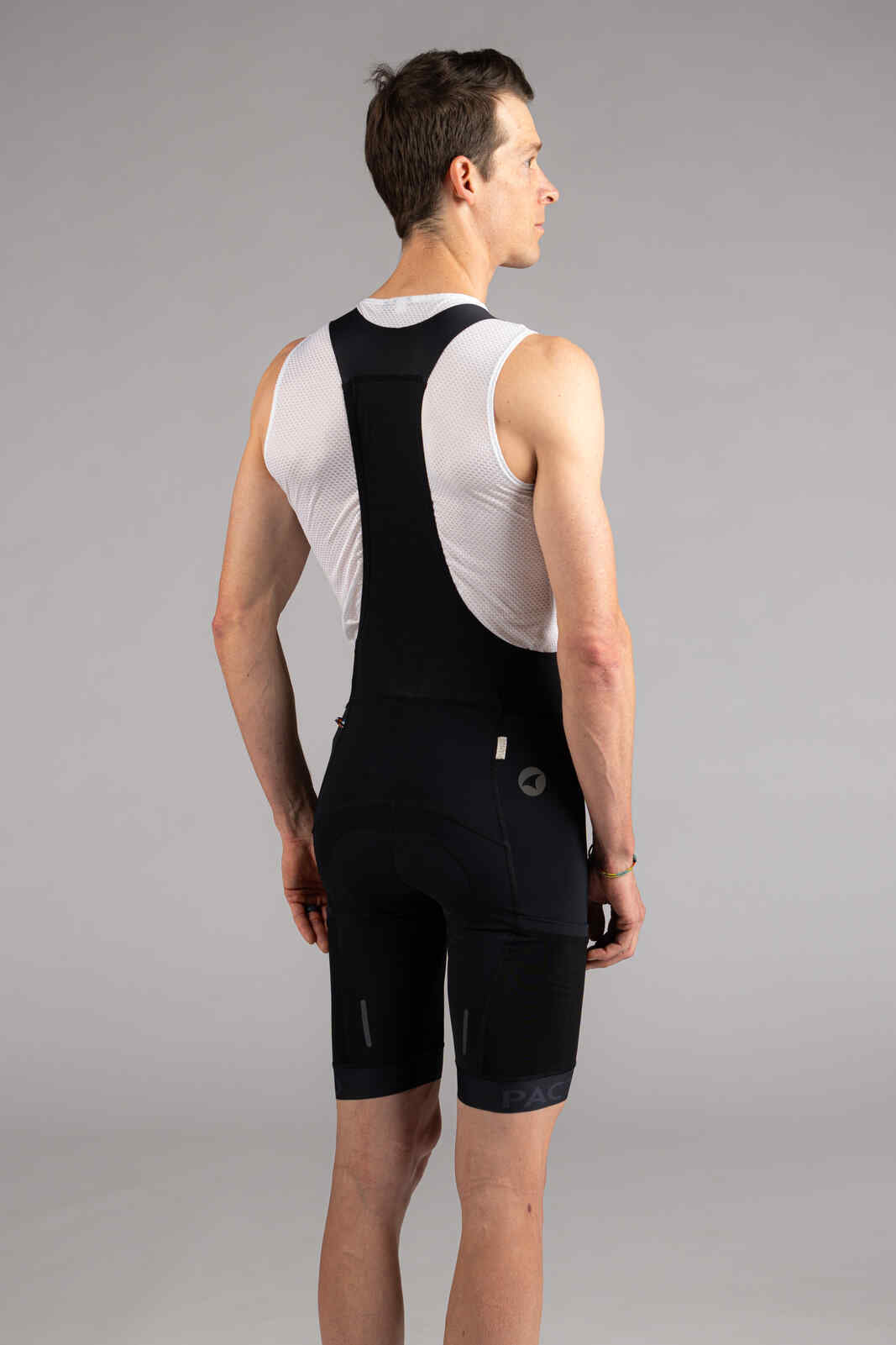 Men's Cycling Bibs With Pockets, Ascent Range Cargo