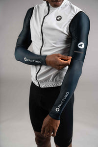 Navy Blue Cycling Sun Sleeves Under Jersey Sleeve