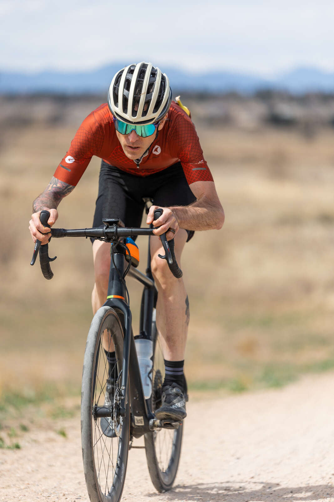 Men's "12-Hour" Cargo Bib Shorts on Gravel