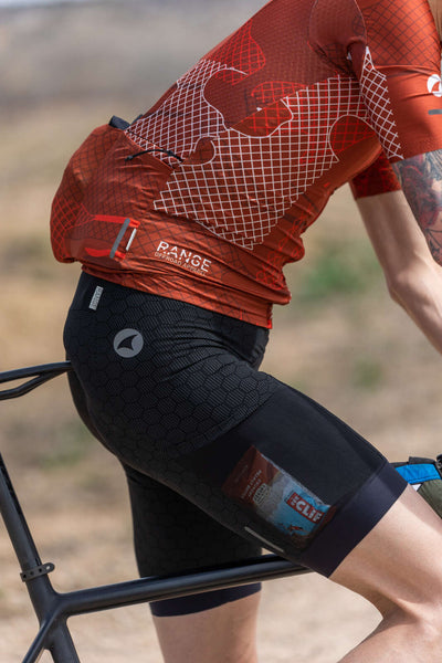 Men\'s Black Padded Bike Shorts | Ascent Vector | Pactimo