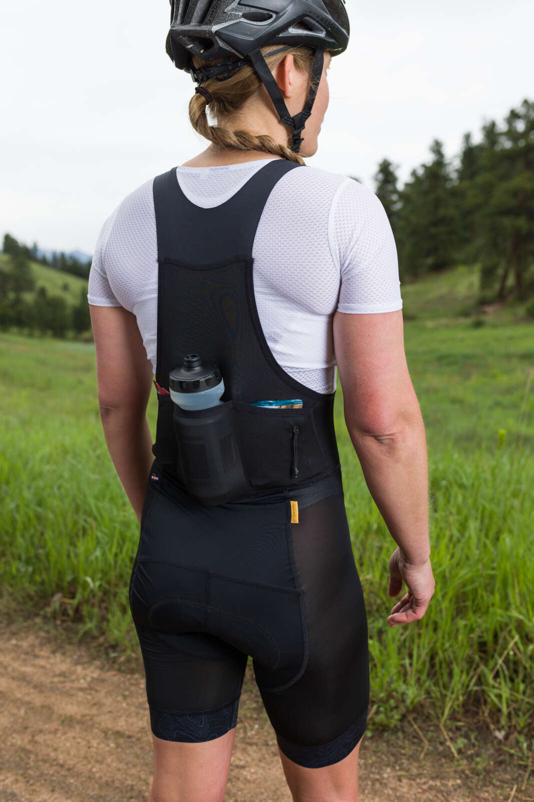 Women's MTB Bib Liner - Range Trail Back View