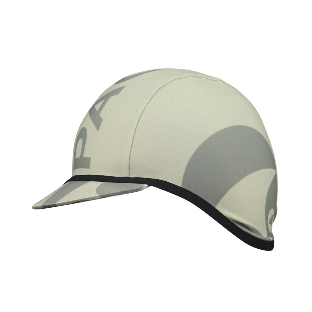 White Winter Cycling Cap - Alpine Thermal Left View