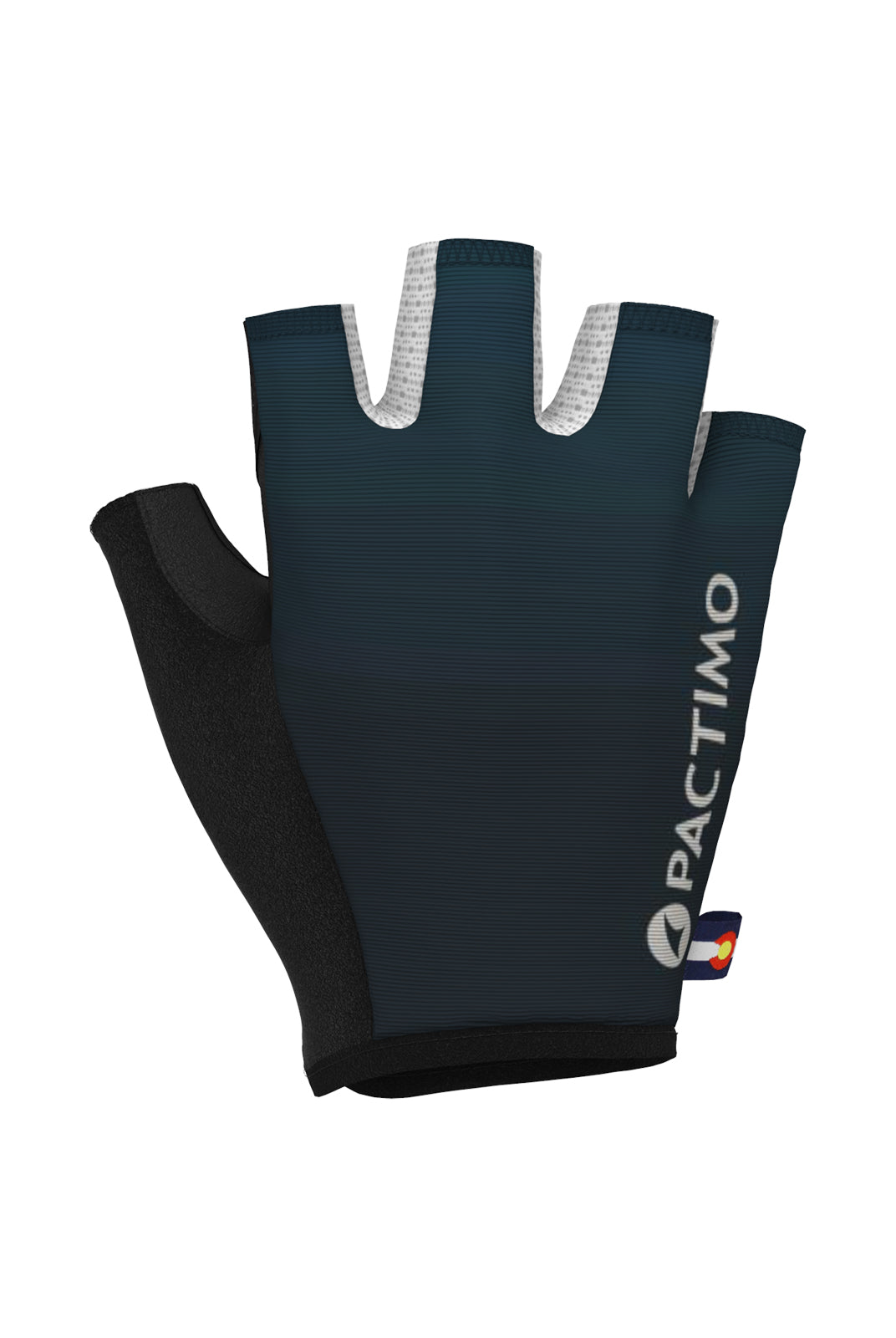 Navy Blue Padded Bike Gloves 
