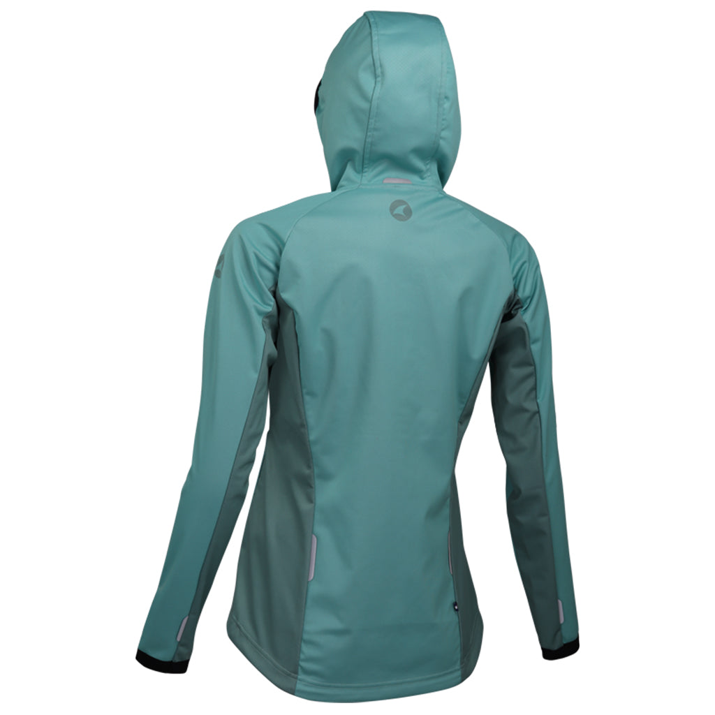 Women's Mint MTB Hoodie - Back View