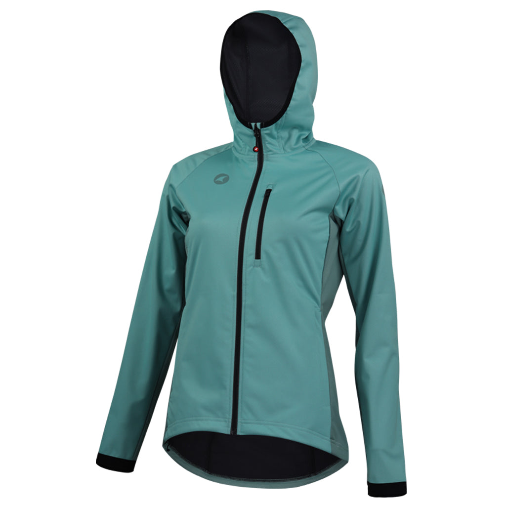 Women's Mint MTB Hoodie - Front View