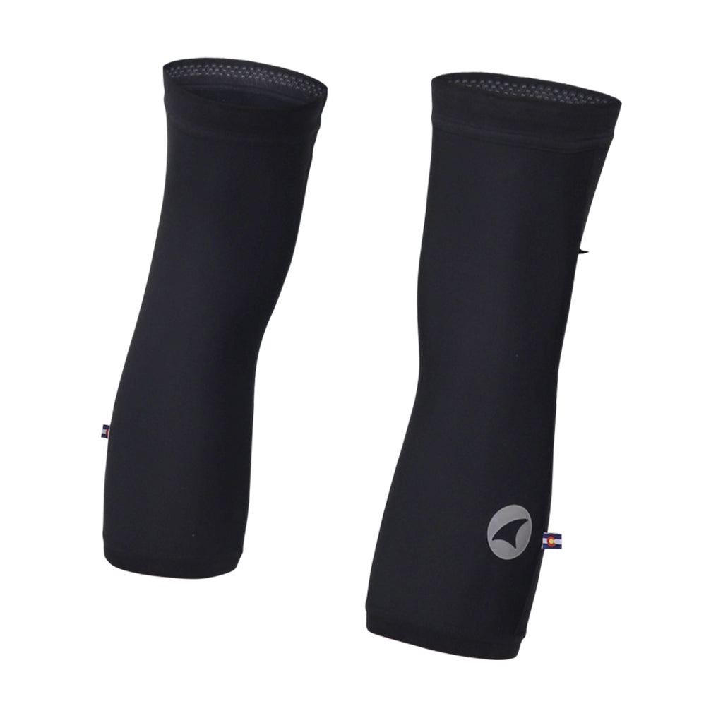 Water Repelling Cycling Knee Warmers - Storm Back View