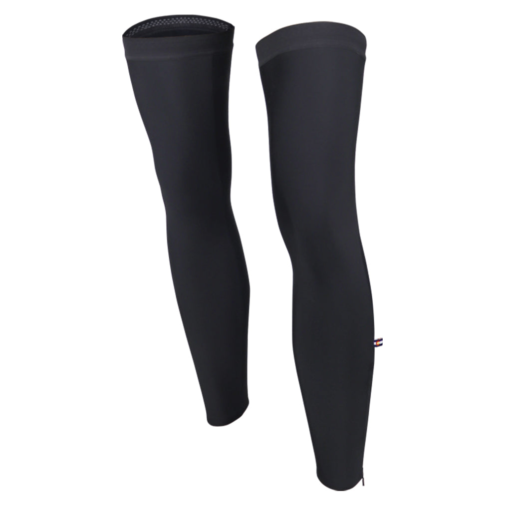 Water Repelling Cycling Leg Warmers - Front View