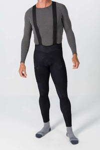 Men's Thermal Cycling Bib Tights - Front View