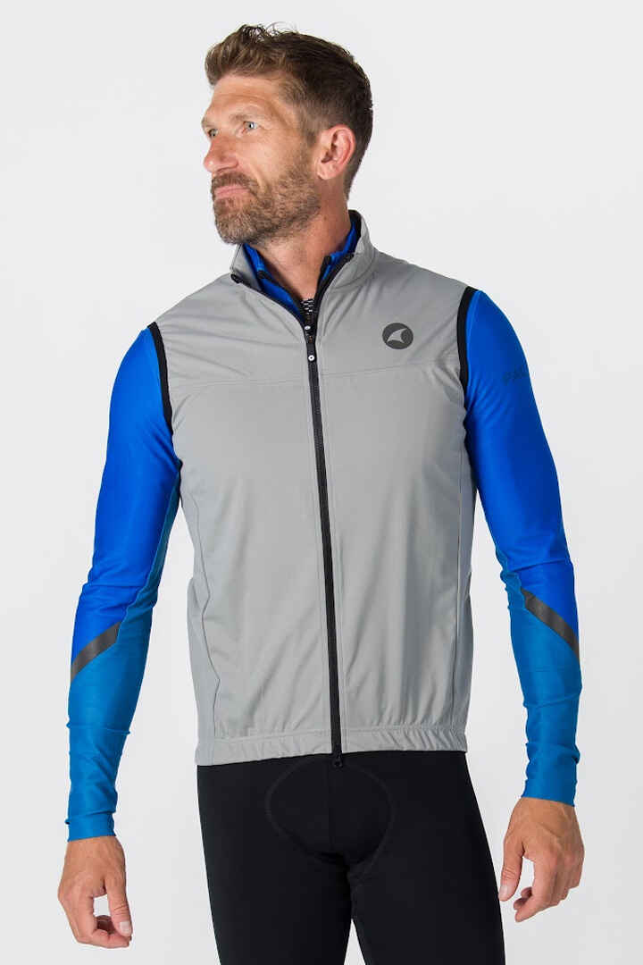 Men's Cycling Vest - Storm+ On Body Front View
