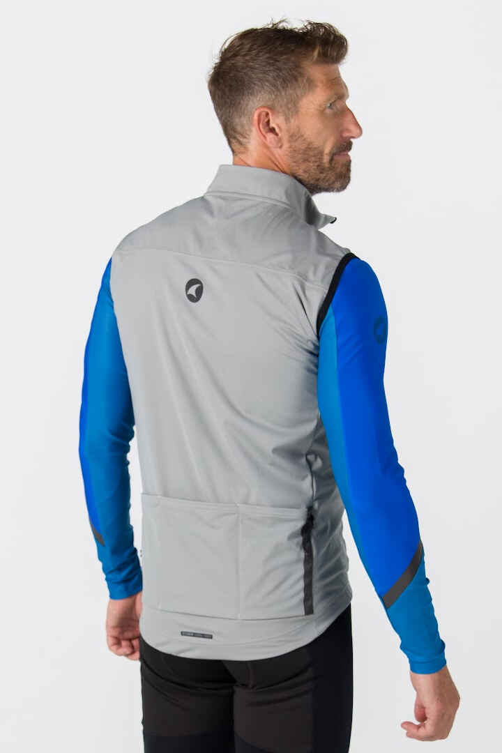 Men's Cycling Vest - Storm+ On Body Back View