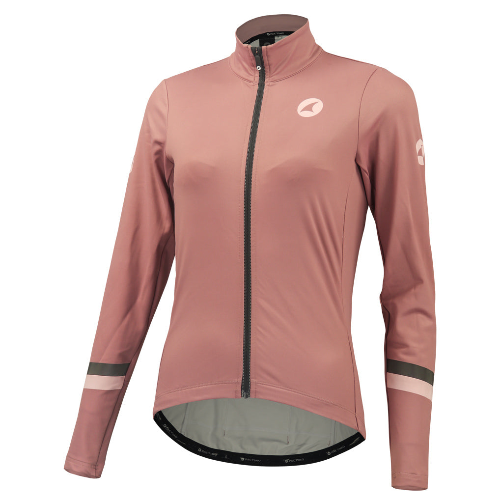Rose Thermal Cycling Jersey for Women - Front View