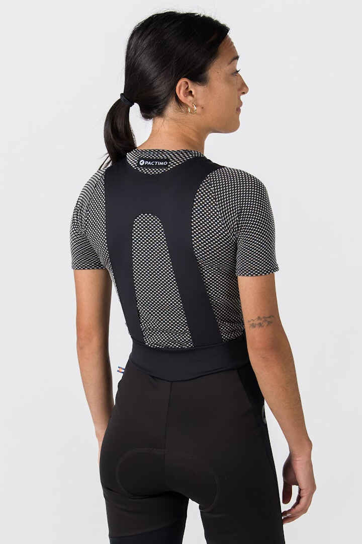 Women's Thermal Cycling Base Layer - Short Sleeve Back View