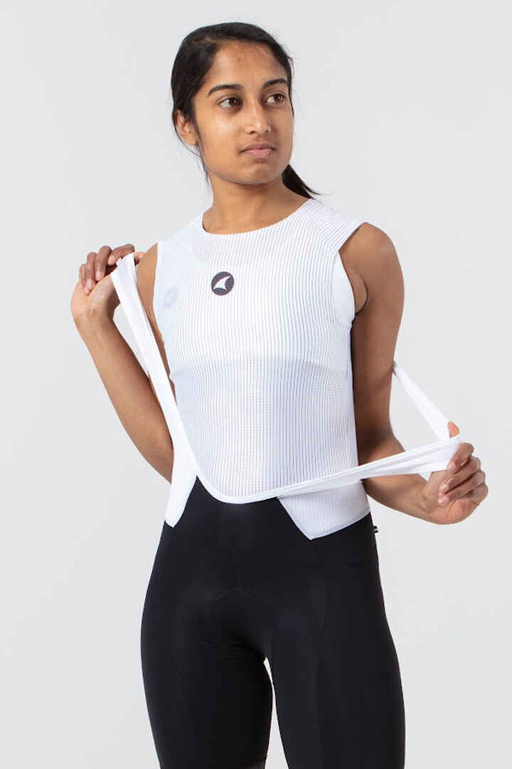 Women's Sleeveless Cycling Base Layer - Front View