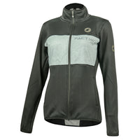 Women's Light Grey Cycling Track Jacket 