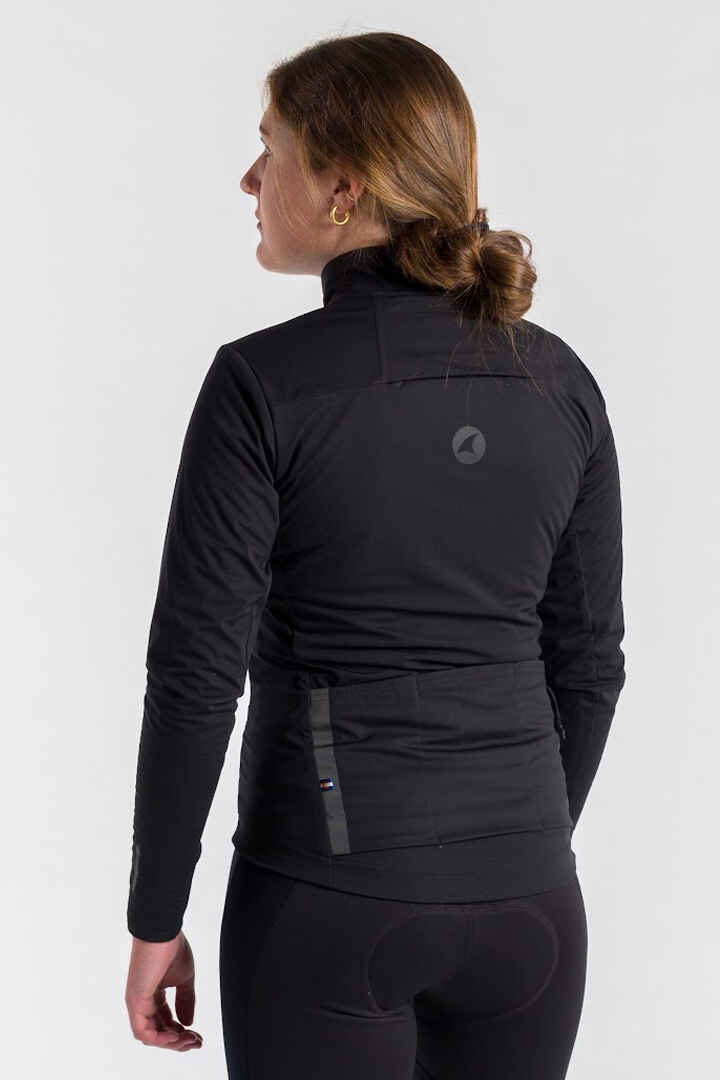 Women's Winter Cycling Jacket - On Body Back View