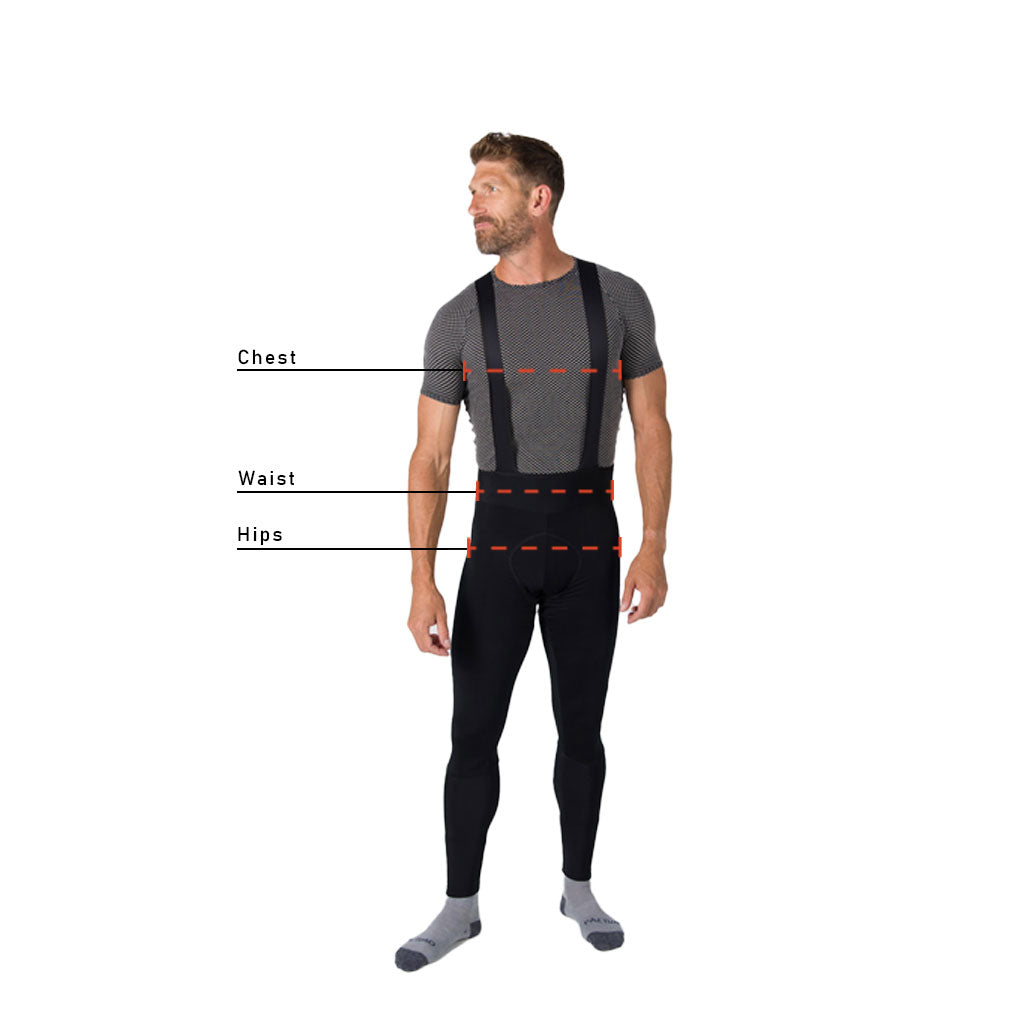 Pactimo Cycling Clothing - Men's Measurements