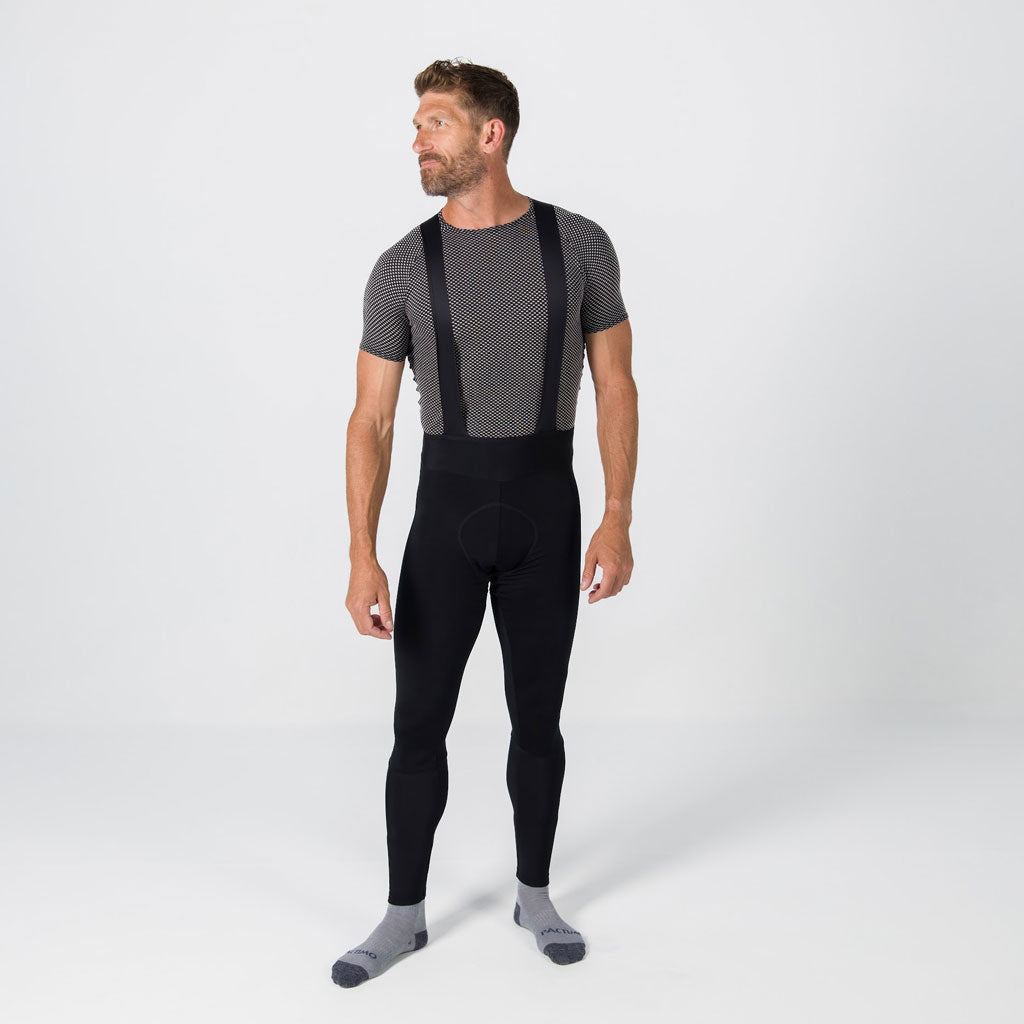 Men's Storm Thermal Bib Tights with Weatherproofing Material