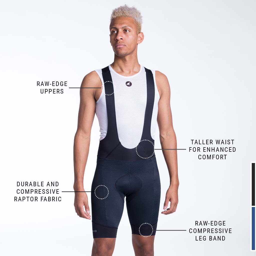 Men's Summit Raptor Cycling Bib Comparison 