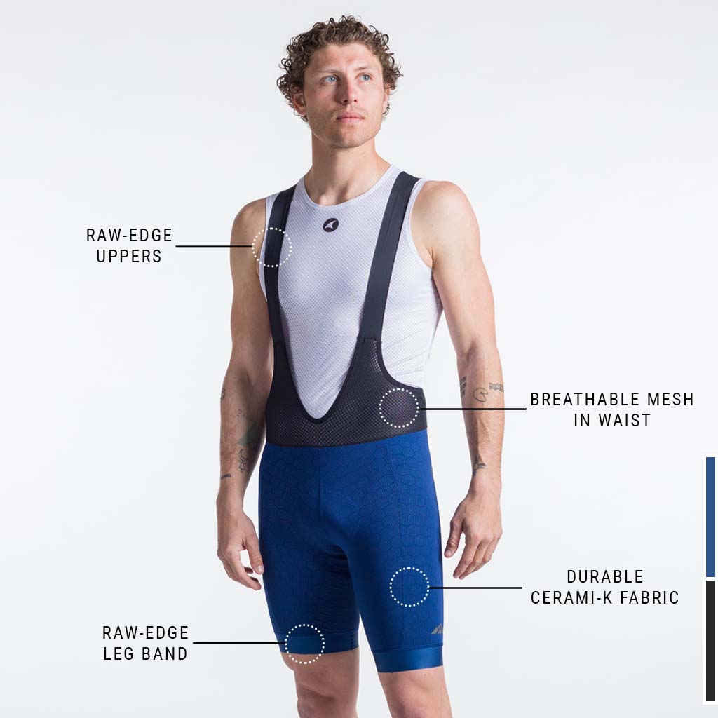 Men's Summit Stratos 12-Hour Bibs in Navy