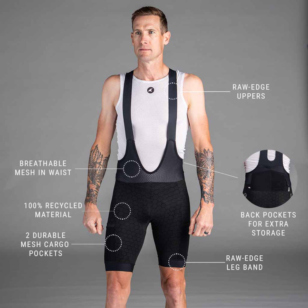 Summit Stratos Cargo Cycling Bib Shorts - Bib Comparison Page