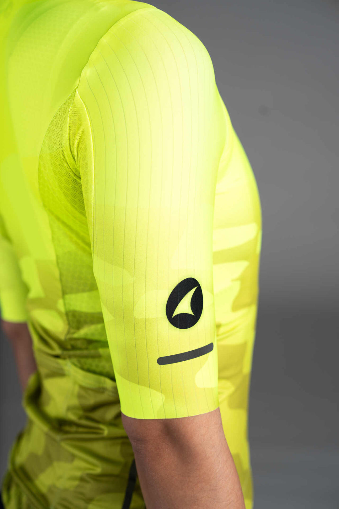 Women's High-Viz Yellow Flyte Cycling Jersey - Sleeve