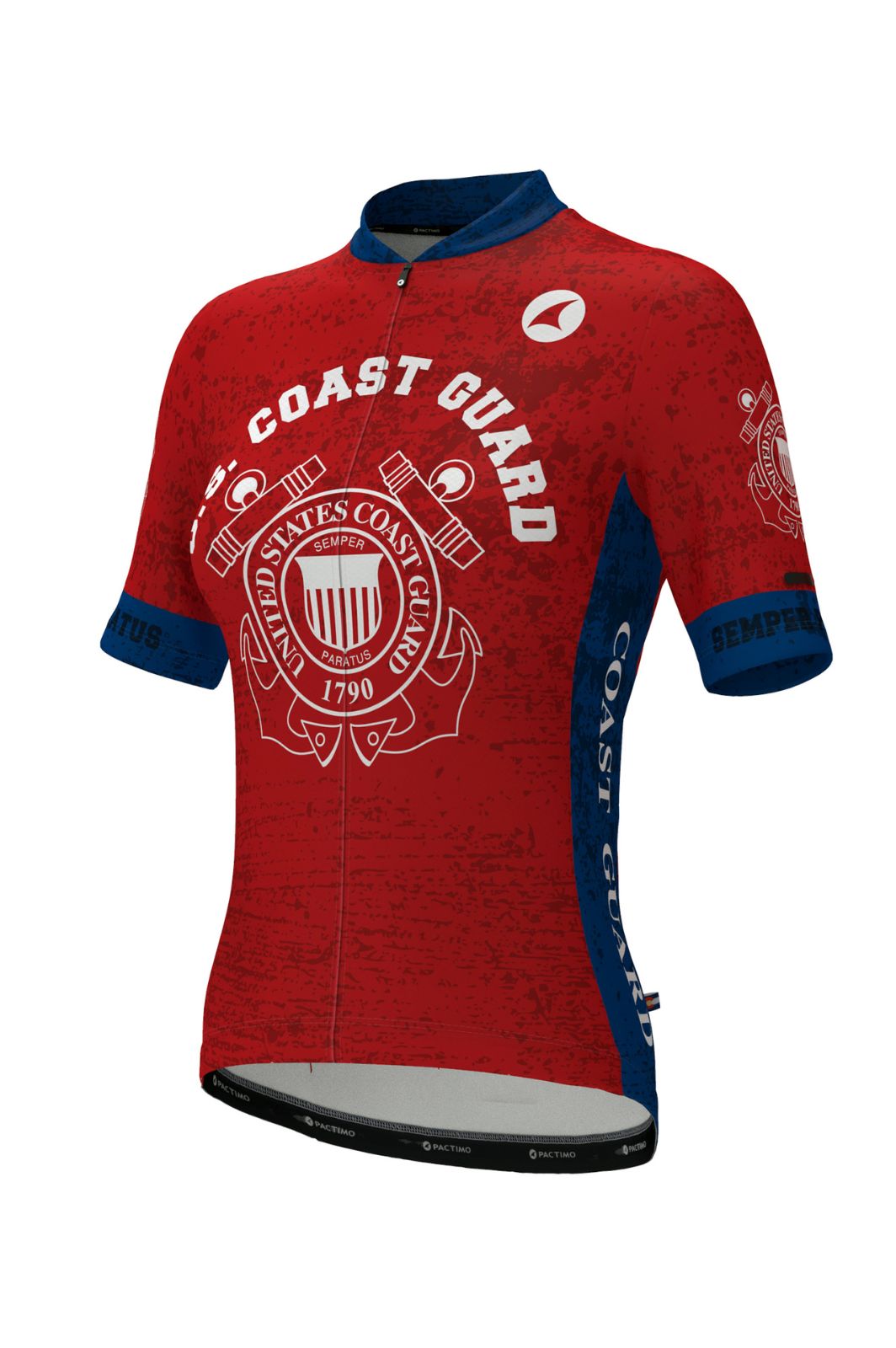 Women's US Coast Guard Cycling Jersey - Front View
