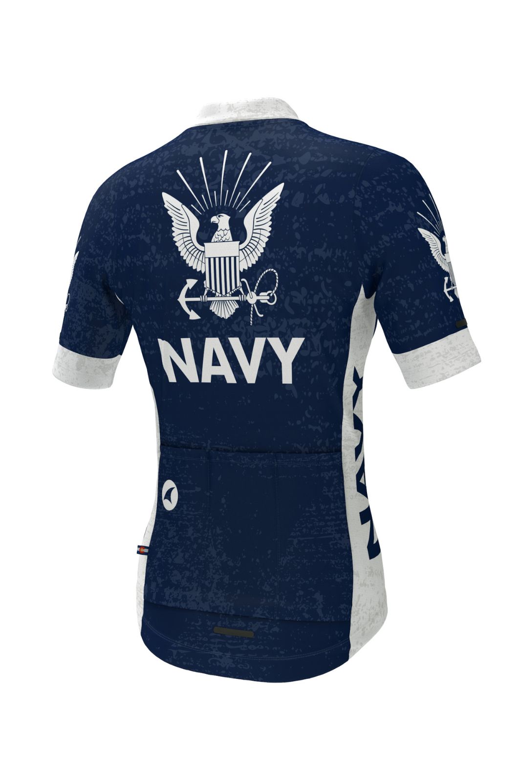 Women's US Navy Cycling Jersey - Ascent Back View