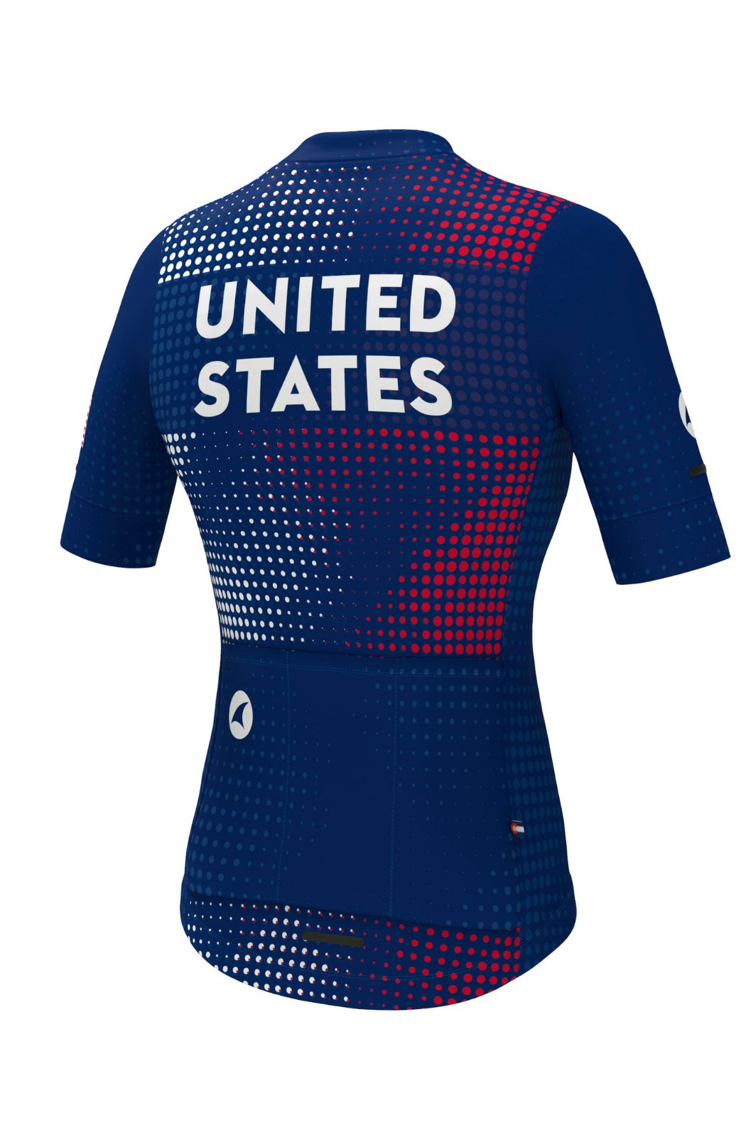 Women's USA Cycling Jersey - Ascent Aero Back View