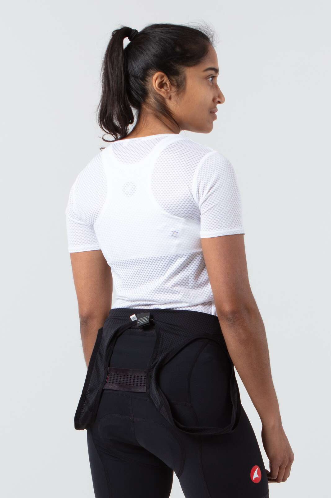 Women's Lightweight Mesh Cycling Base Layer - Back View