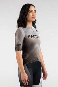 Women's PAC Summit Aero Cycling Jersey - Mono Fade Front View