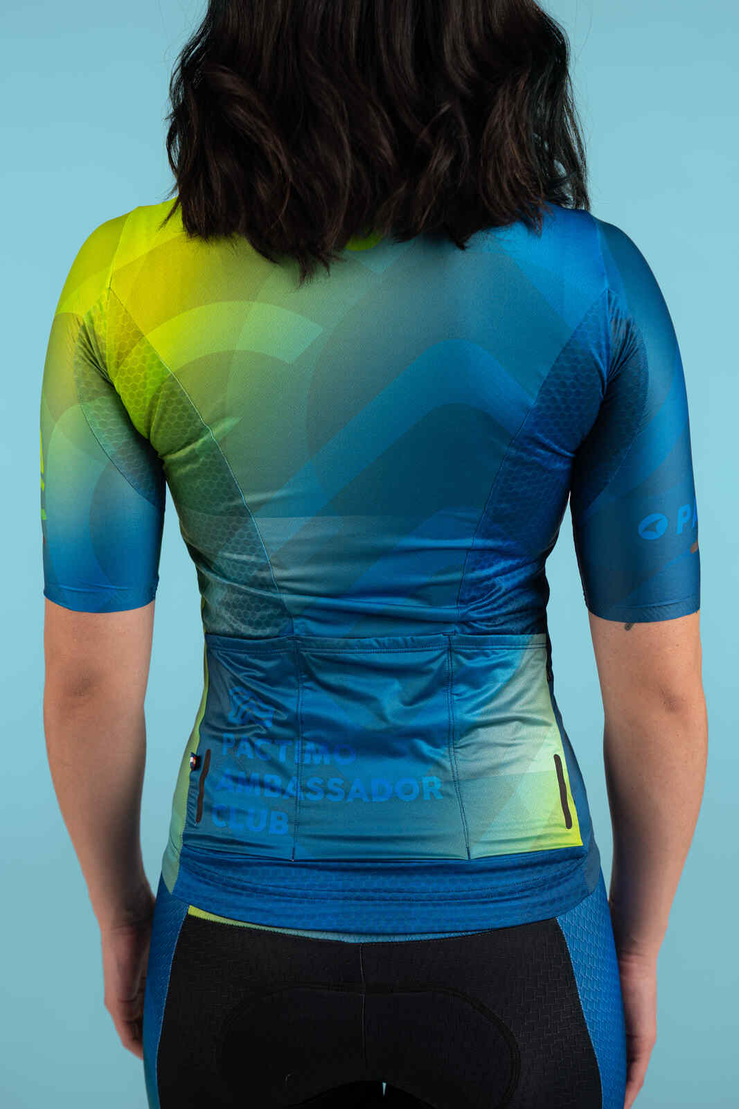 Women's PAC Summit Cycling Jersey - Cool Fade Back Pockets