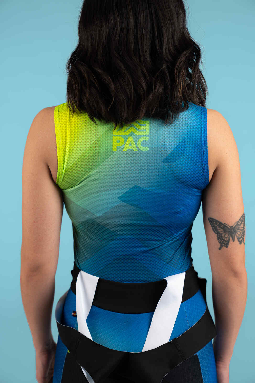 Women's PAC Zero-Weight Mesh Base Layer - Cool Fade Back View