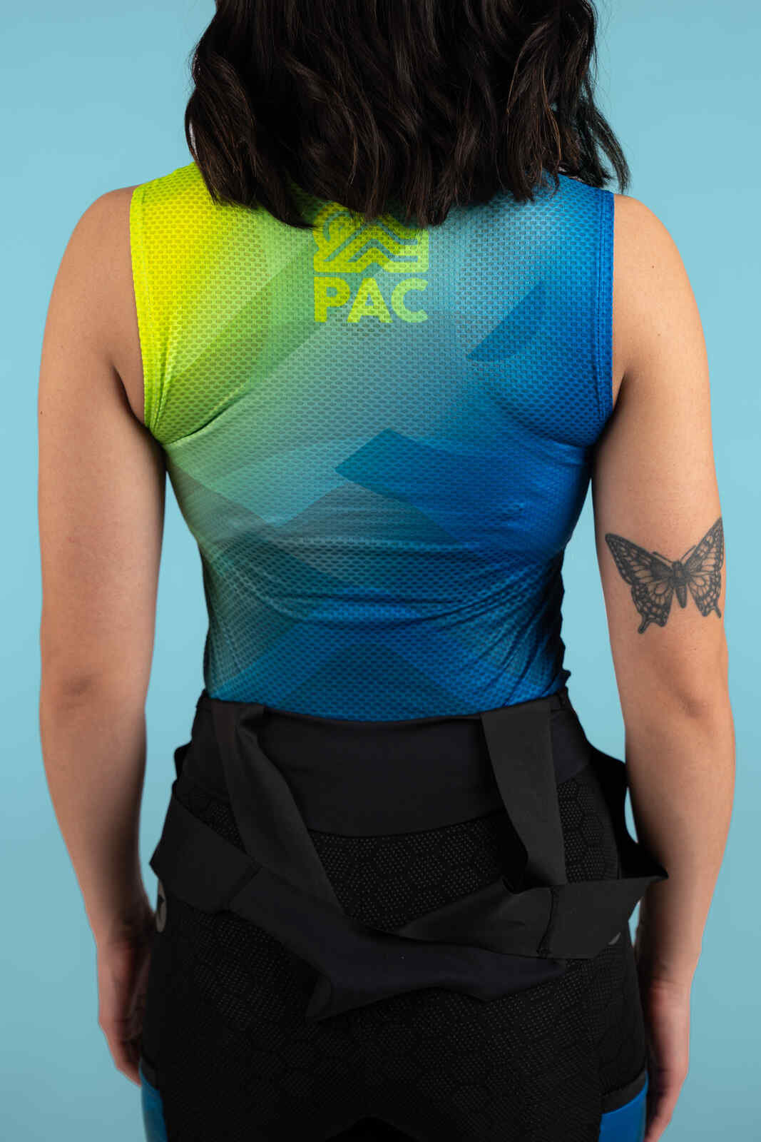 Women's PAC Zero-Weight Mesh Base Layer - Cool Fade Fabric Close-Up