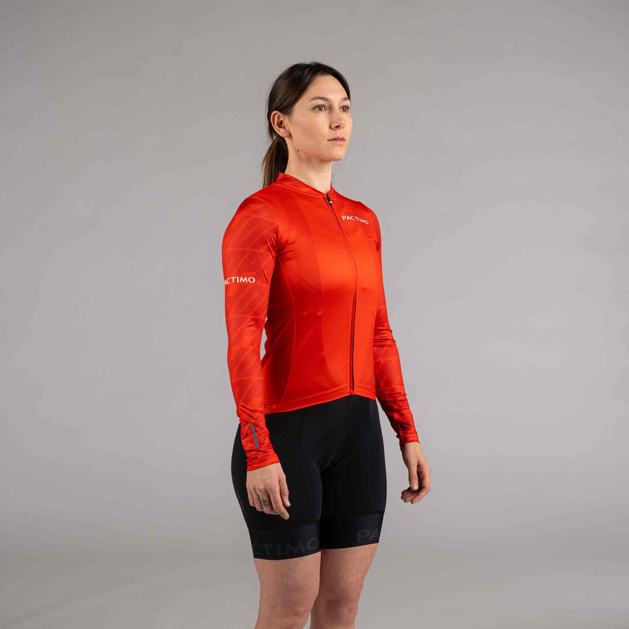 Women's Ascent Aero Long Sleeve Cycling Jersey - Comparison 