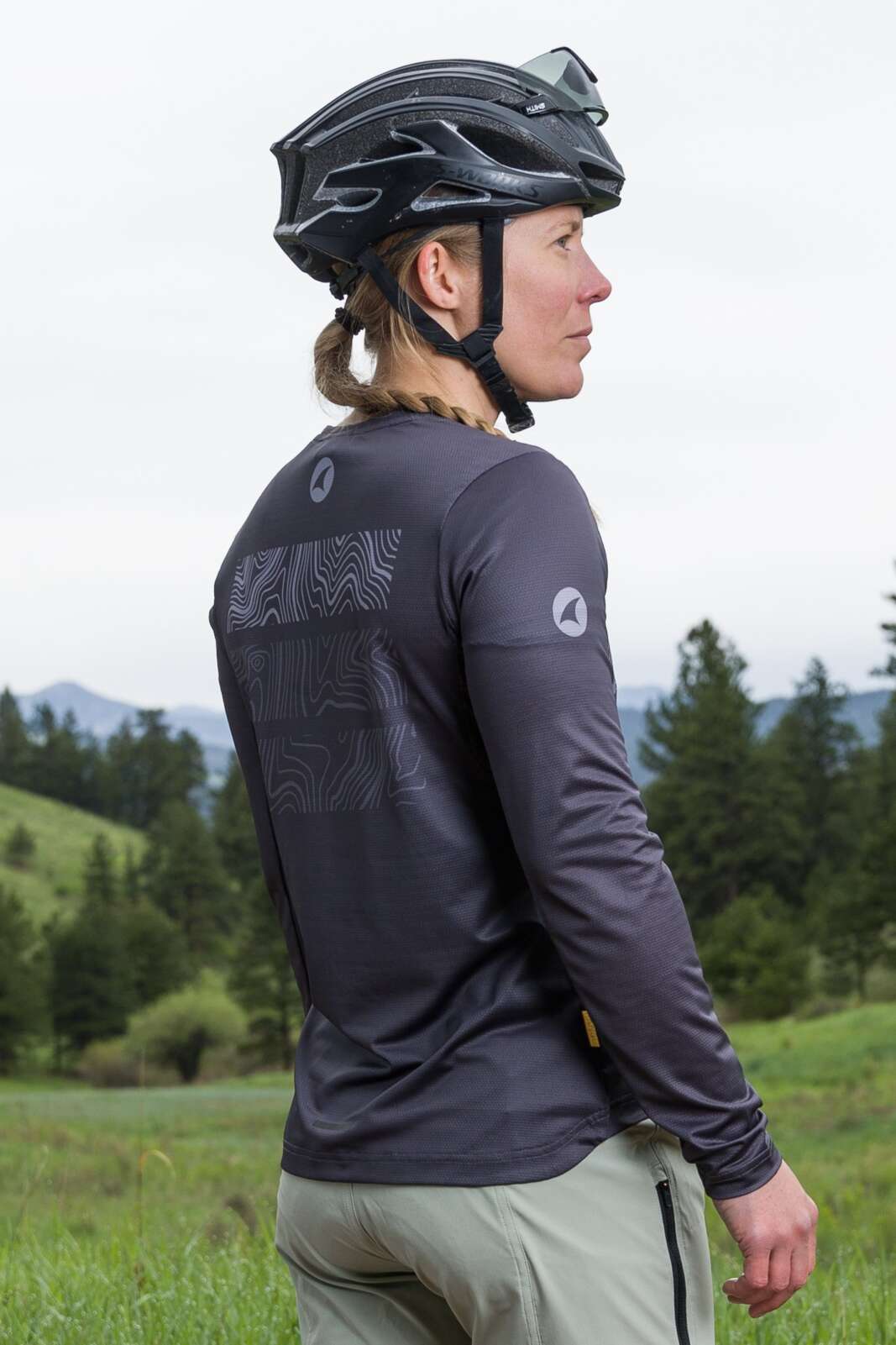 Long sleeve shop bike jersey women's