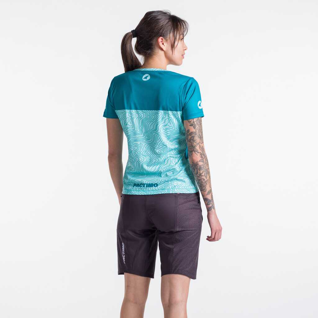 Women's Charcoal Mountain Bike Shorts