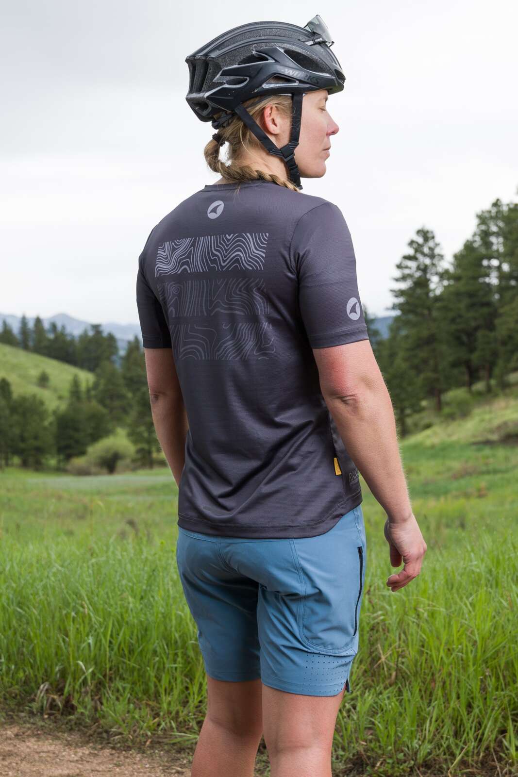 Women's Mountain Bike Jerseys - Back View