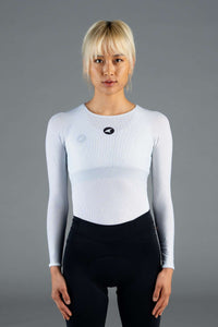 Women's Long Sleeve Cycling Base Layer - Front View