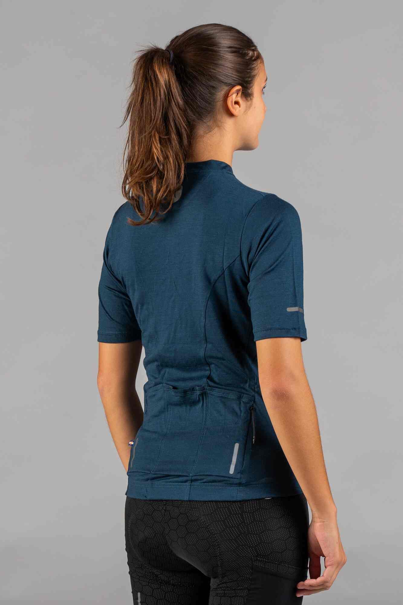 Women s Range Merino Cargo Jersey Classic Cycling Jerseys Pactimo