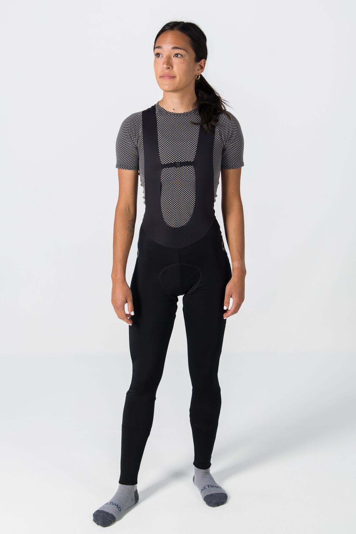 Women's Storm Thermal Cycling Bib Tights - Front View