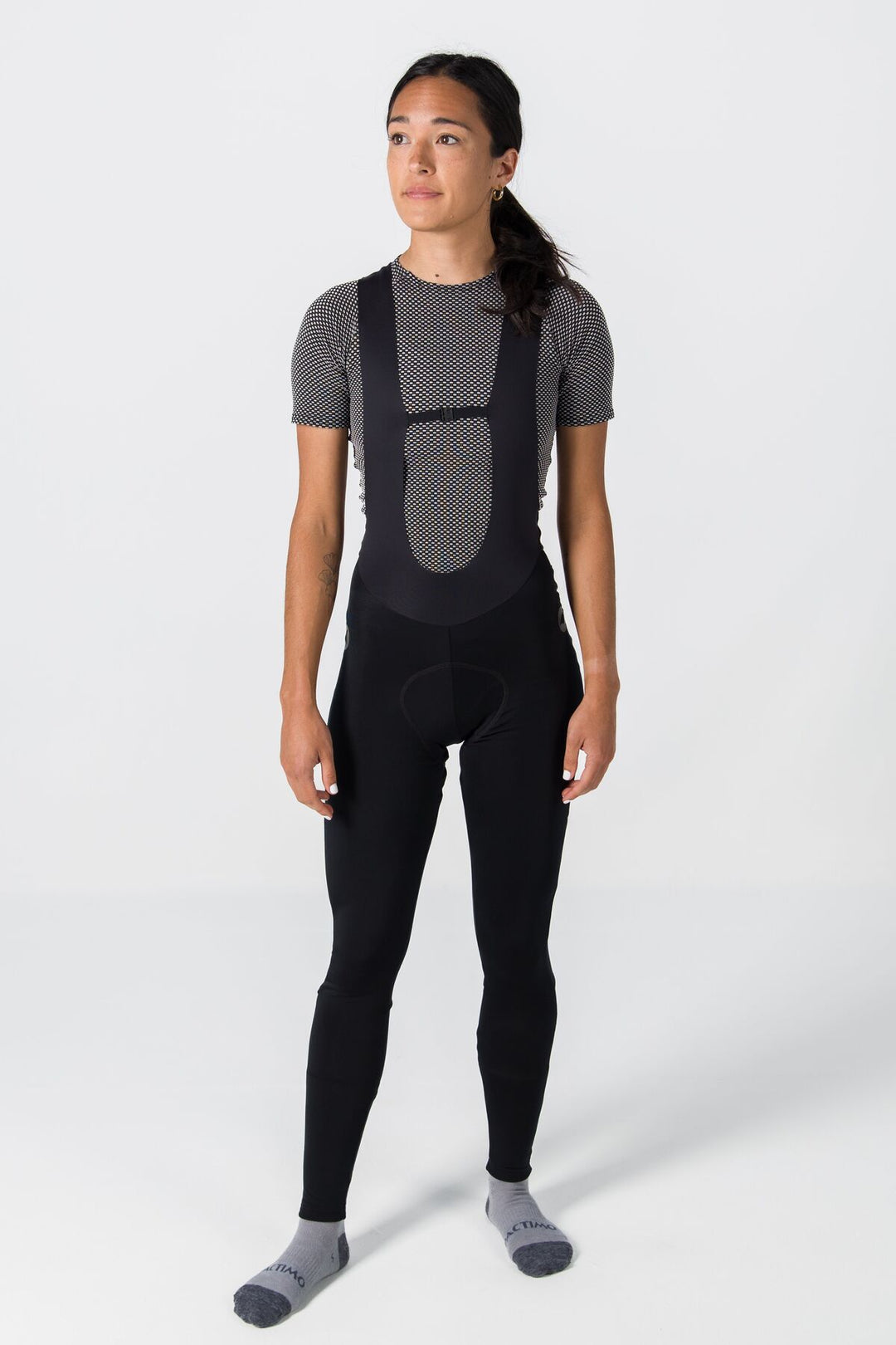 Women's Storm Thermal Cycling Bib Tights - Front View