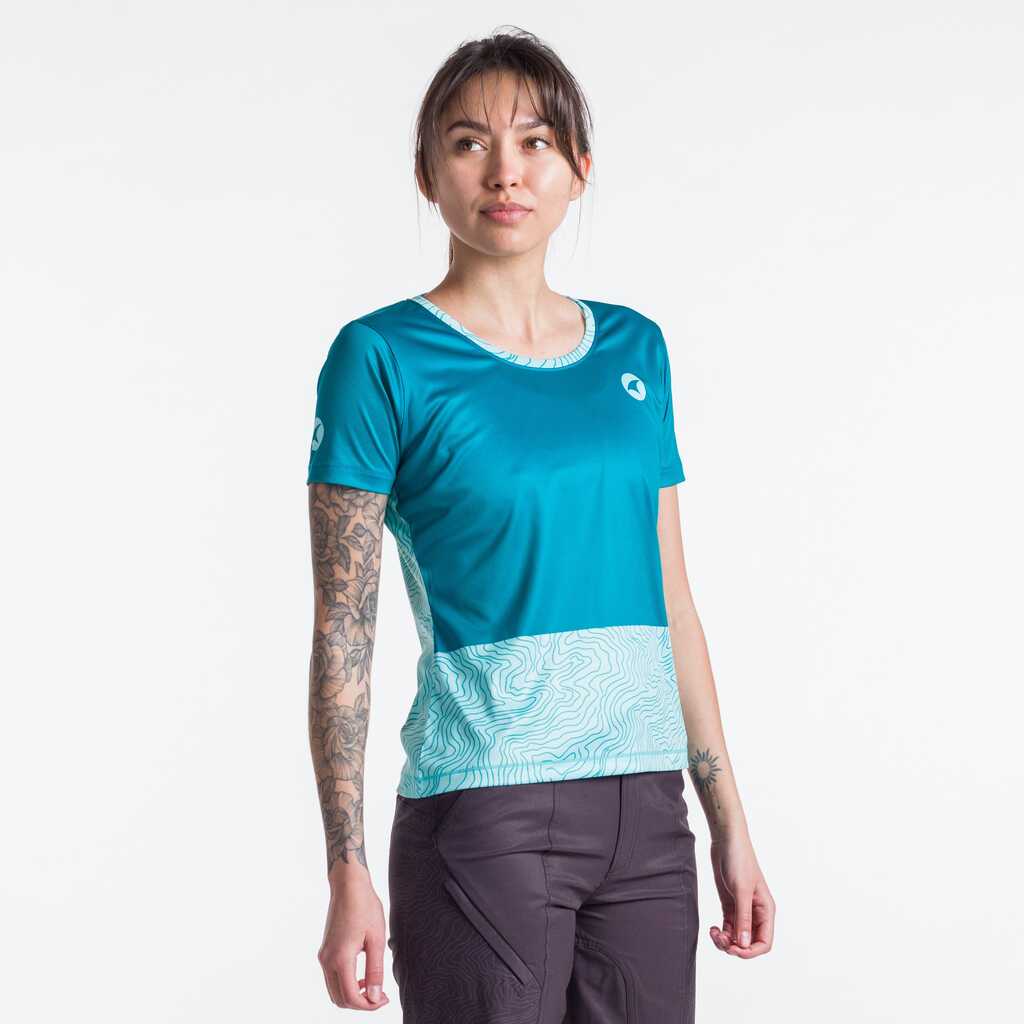 Women's Teal MTB Jersey