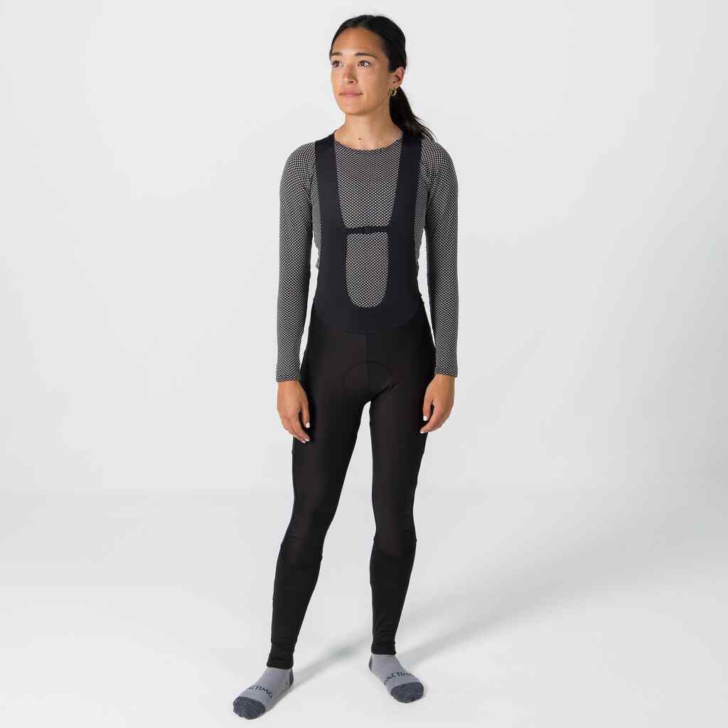 Women's Winter Thermal Cycling Bib Tights - Vertex WX-D