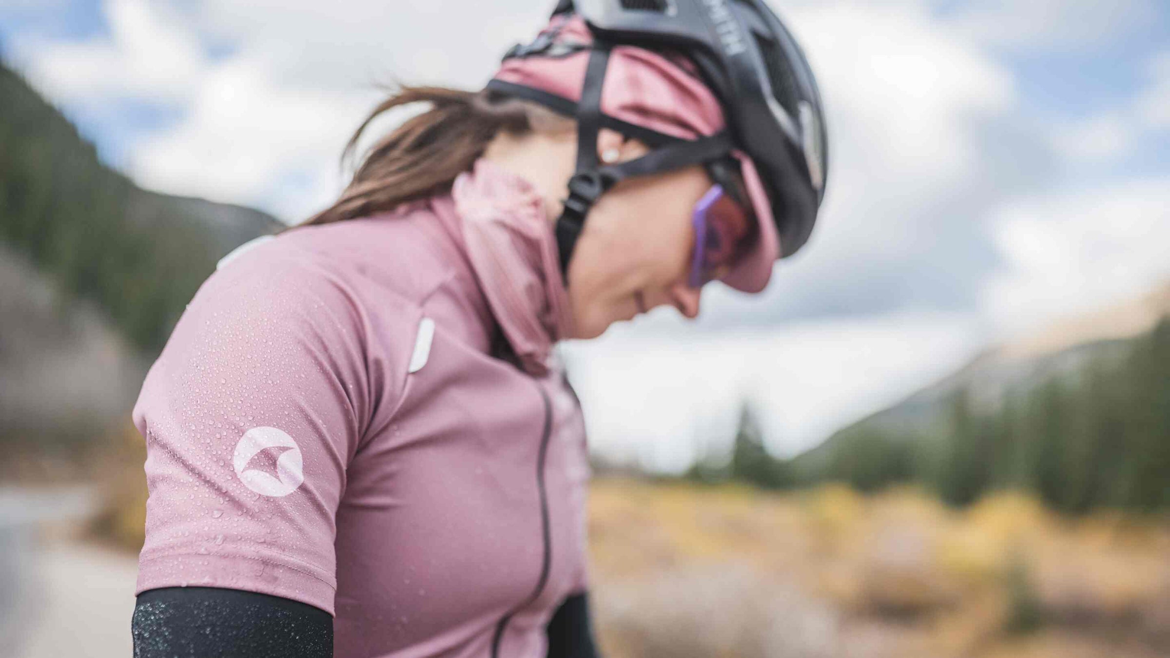 Cycling clothing for cold wet weather 