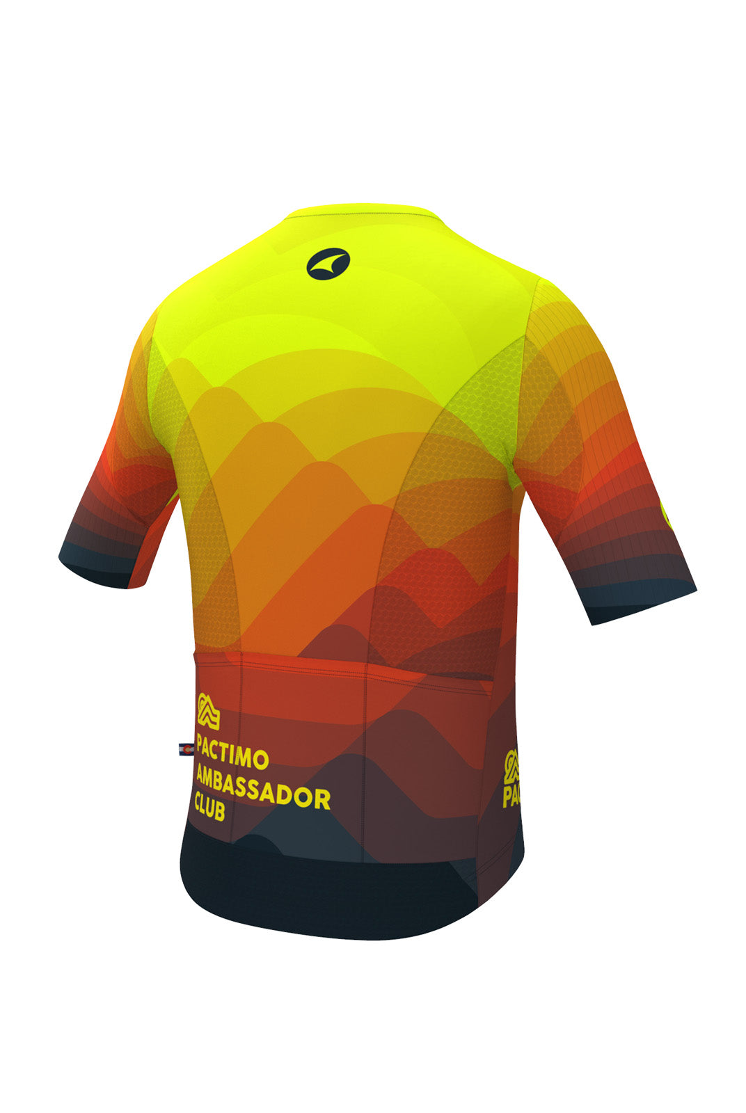 Men's PAC Flyte Cycling Jersey - Daybreak Back View