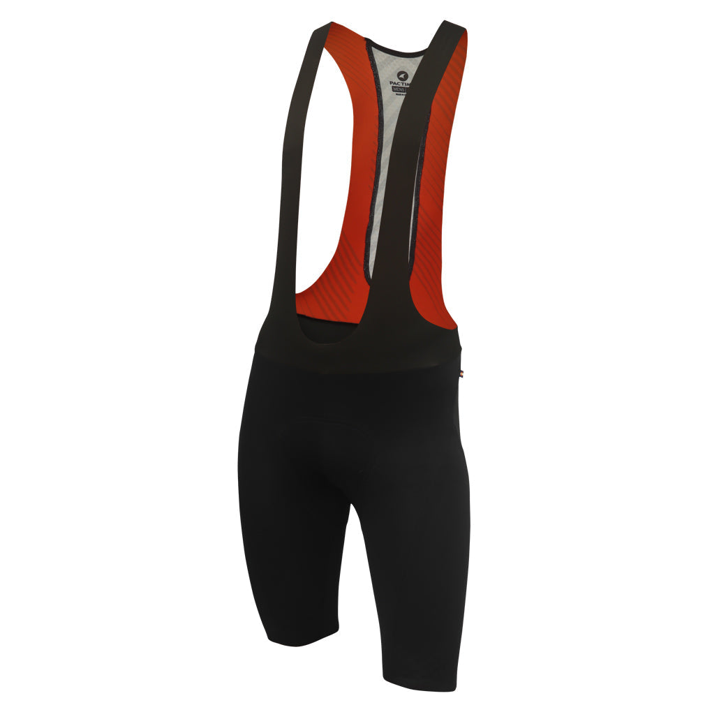 Men's Raw Edge Cut Cycling Bib Shorts - Front View