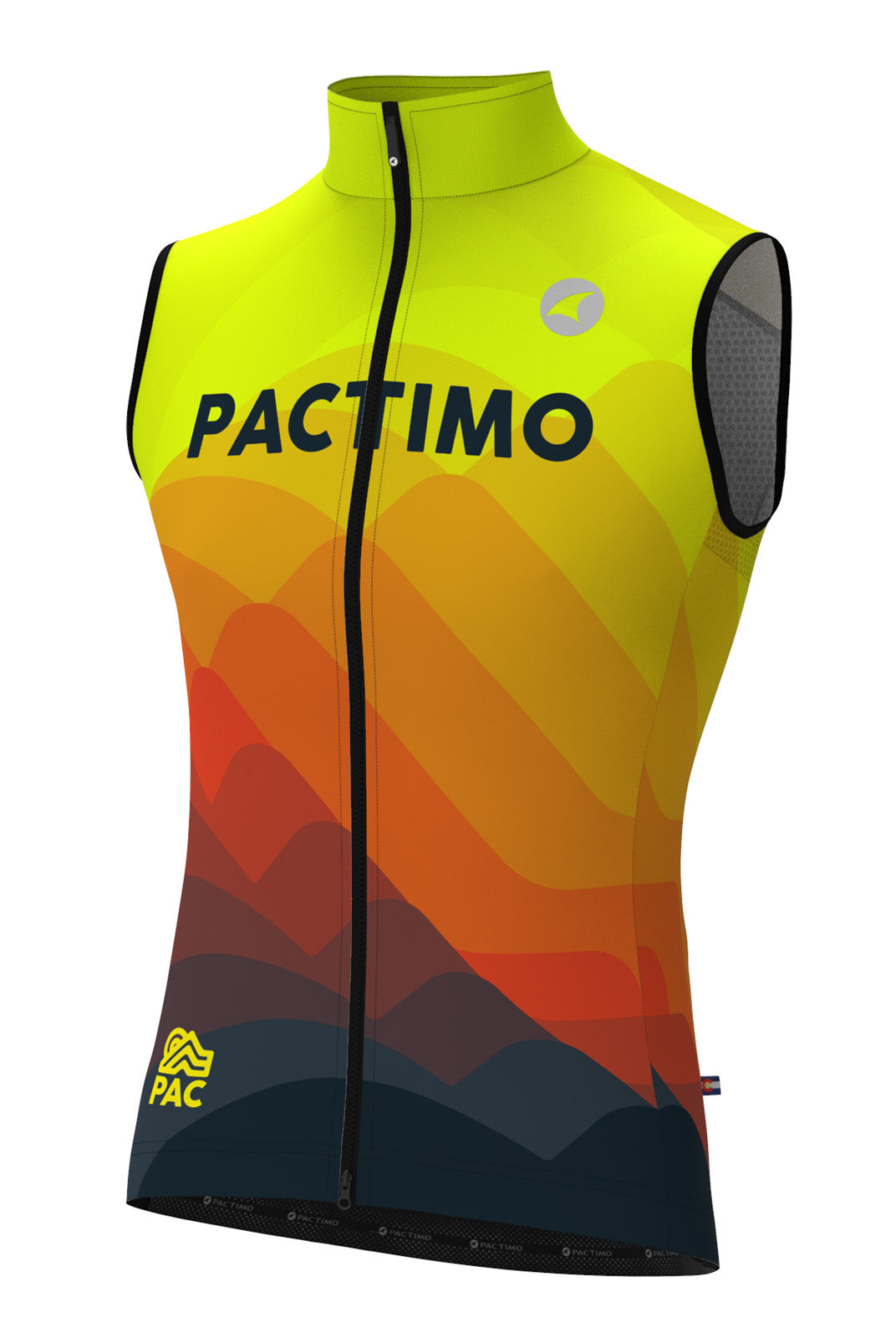 Men's PAC Divide Cycling Wind Vest - Daybreak