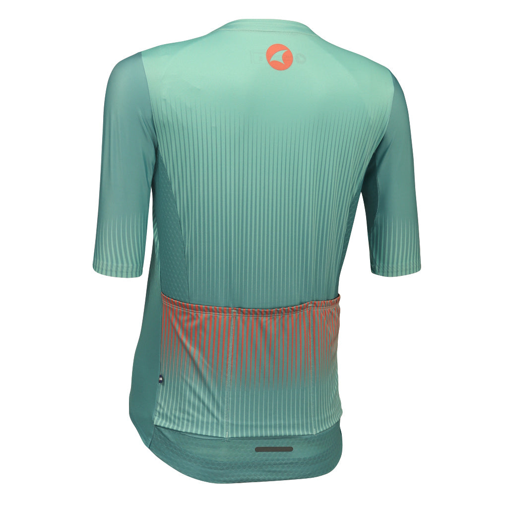 Traditional Fit Women's Cycling Summit Jersey in Axis Design